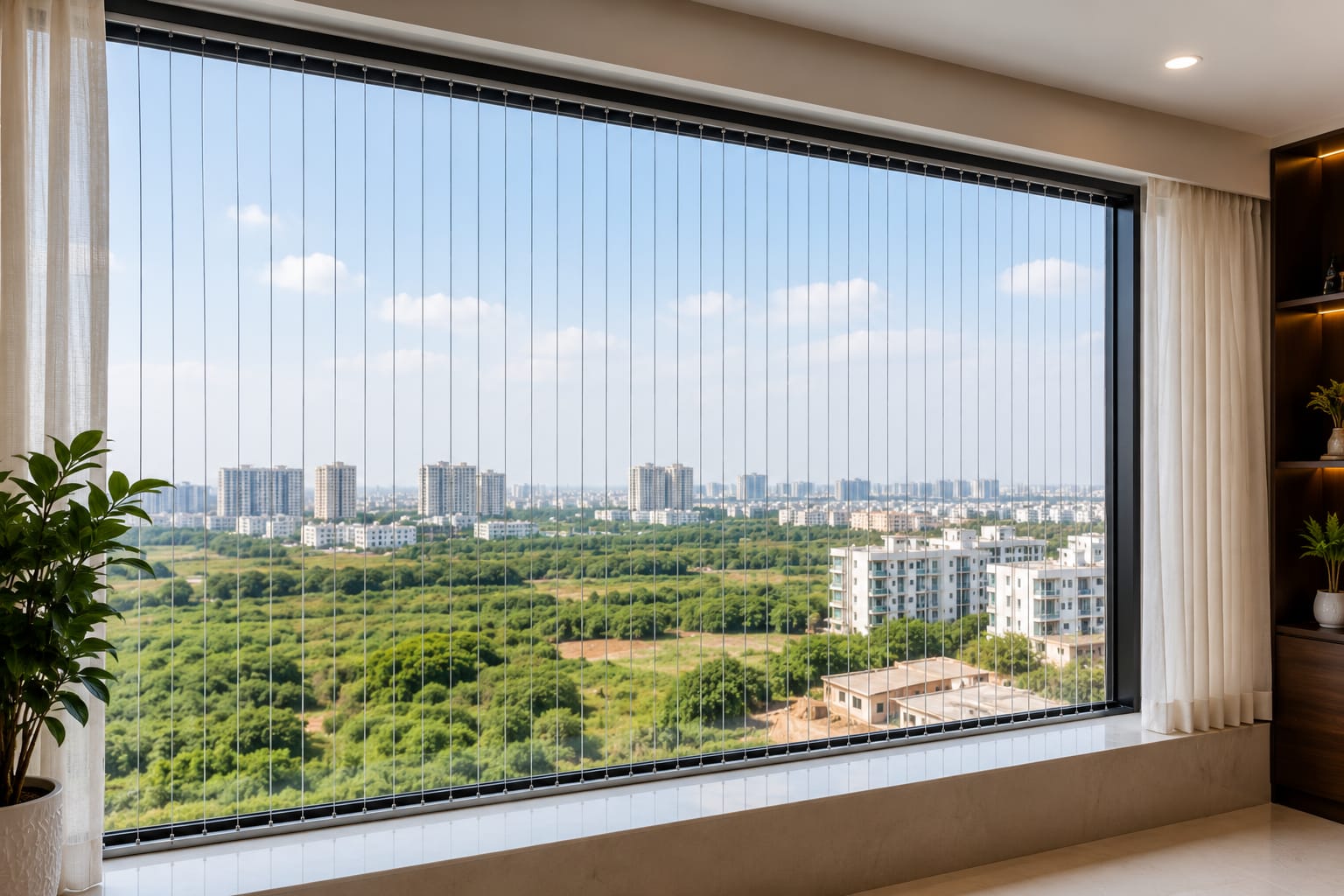 Balcony Invisible Grills